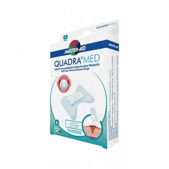 ΑΥΤΟΚΟΛΛΗΤΑ ΕΠΙΘΕΜΑΤΑ QUADRA MED FINGER 6τμχ Master-Aid ΑΥΤΟΚΟΛΛΗΤΑ ΕΠΙΘΕΜΑΤΑ QUADRA MED FINGER 6τμχ Master-Aid