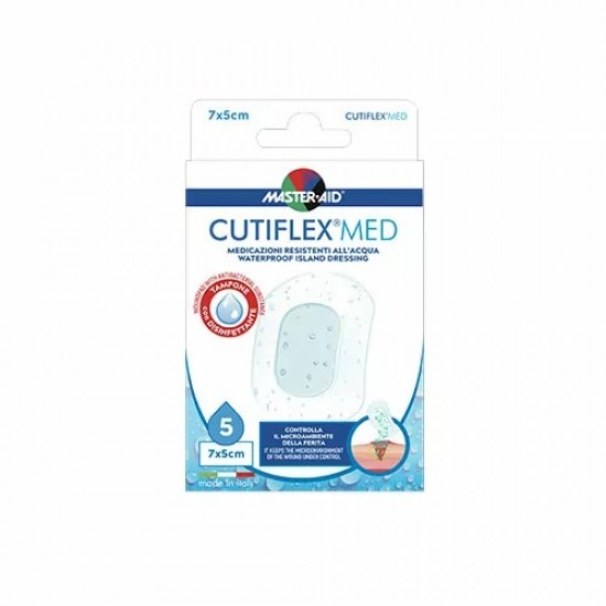 ΑΔΙΑΒΡΟΧΕΣ ΑΥΤΟΚΟΛΛΗΤΕΣ ΓΑΖΕΣ CUTIFLEX MED 10cm 5τμχ Master-Aid ΑΔΙΑΒΡΟΧΕΣ ΑΥΤΟΚΟΛΛΗΤΕΣ ΓΑΖΕΣ CUTIFLEX MED 10cm 5τμχ Master-Aid
