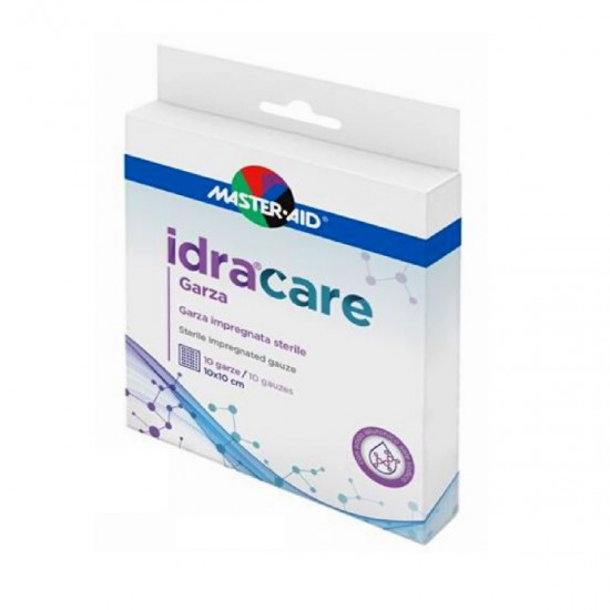 ΓΑΖΕΣ IDRA ΜΕ ΥΑΛΟΥΡΟΝΙΚΟ & ΓΛΥΚΕΡΙΝΗ 10X10 10τμχ Master-Aid ΓΑΖΕΣ IDRA ΜΕ ΥΑΛΟΥΡΟΝΙΚΟ & ΓΛΥΚΕΡΙΝΗ 10X10 10τμχ Master-Aid