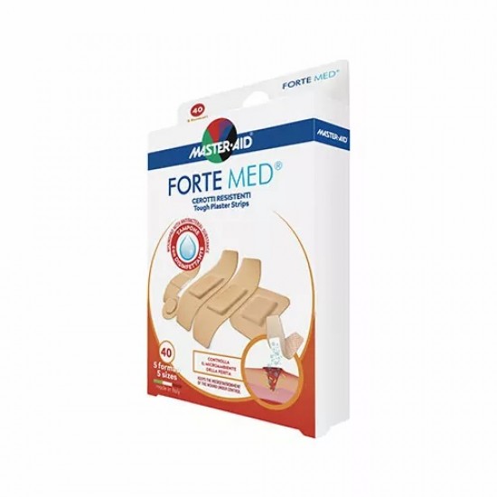ΑΥΤΟΚΟΛΛΗΤΑ ΕΠΙΘΕΜΑΤΑ FORTE MED ΔΙΑΦΟΡΑ 40τμχ Master-Aid