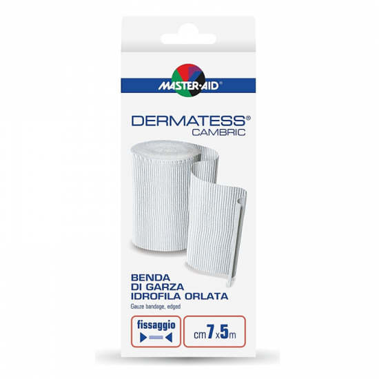 ΓΑΖΟΕΠΙΔΕΣΜΟΣ DERMATESS CAMBRIC 5m Master-Aid ΓΑΖΟΕΠΙΔΕΣΜΟΣ DERMATESS CAMBRIC 5m Master-Aid