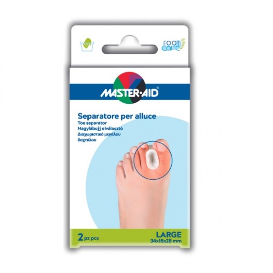 ΔΙΑΧΩΡΙΣΤΙΚΟ ΜΕΓΑΛΟΥ ΔΑΚΤΥΛΟΥ 2τμχ. Master-Aid ΔΙΑΧΩΡΙΣΤΙΚΟ ΜΕΓΑΛΟΥ ΔΑΚΤΥΛΟΥ 2τμχ. Master-Aid