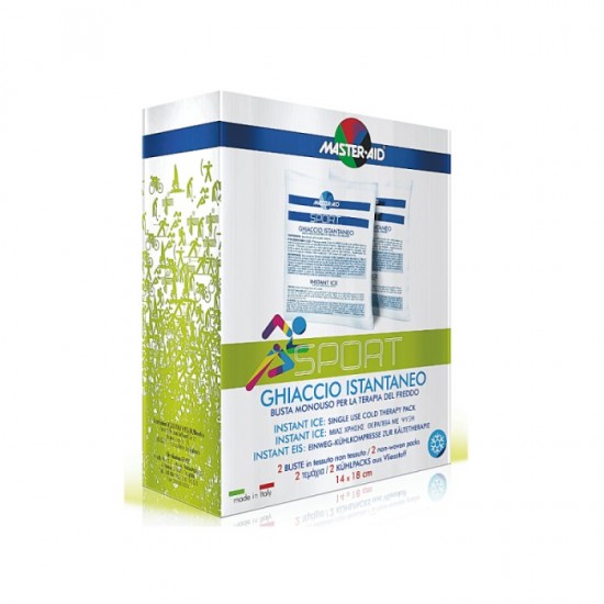 ΣΤΙΓΜΙΑΙΟΣ ΠΑΓΟΣ SPORT INSTANT ICE 2τμχ Master-Aid ΣΤΙΓΜΙΑΙΟΣ ΠΑΓΟΣ SPORT INSTANT ICE 2τμχ Master-Aid