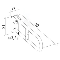 ΛΑΒΗ ΤΟΙΧΟΥ ΠΤΥΣΣΟΜΕΝΗ 09-2-064 Vita Orthopaedics