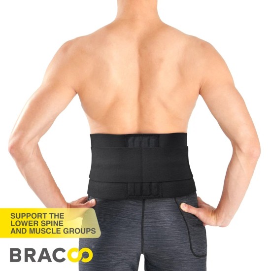 ΖΩΝΗ ΜΕΣΗΣ ΧΑΜΗΛΗ "Fulcrum Wrap Easyfit" ΜΕ 4 ΜΠΑΝΕΛΕΣ BS33 Bracoo