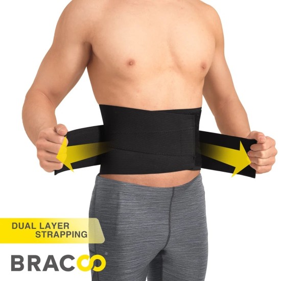 ΖΩΝΗ ΜΕΣΗΣ ΧΑΜΗΛΗ "Fulcrum Wrap Easyfit" ΜΕ 4 ΜΠΑΝΕΛΕΣ BS33 Bracoo
