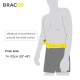ΖΩΝΗ ΜΕΣΗΣ ΧΑΜΗΛΗ "Fulcrum Wrap Easyfit" ΜΕ 4 ΜΠΑΝΕΛΕΣ BS33 Bracoo